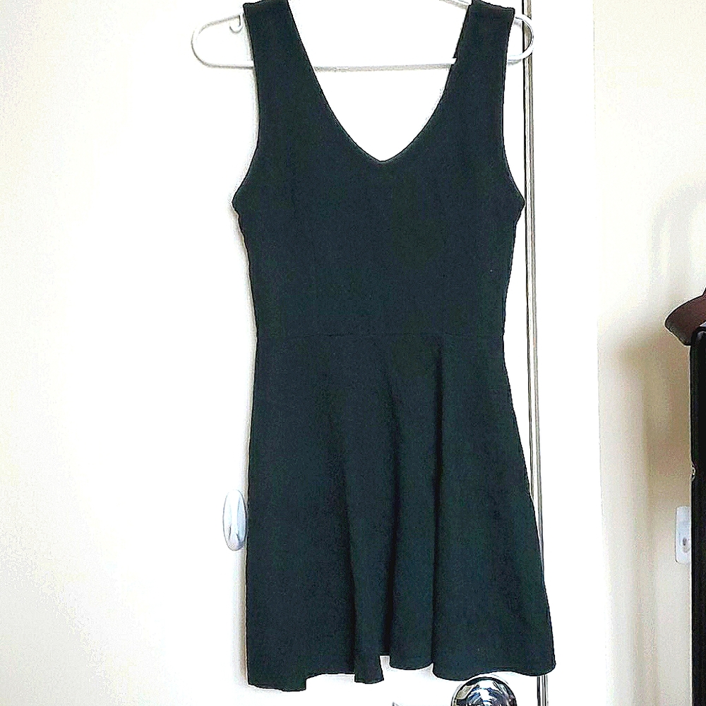 Topshop Emerald Python Dress